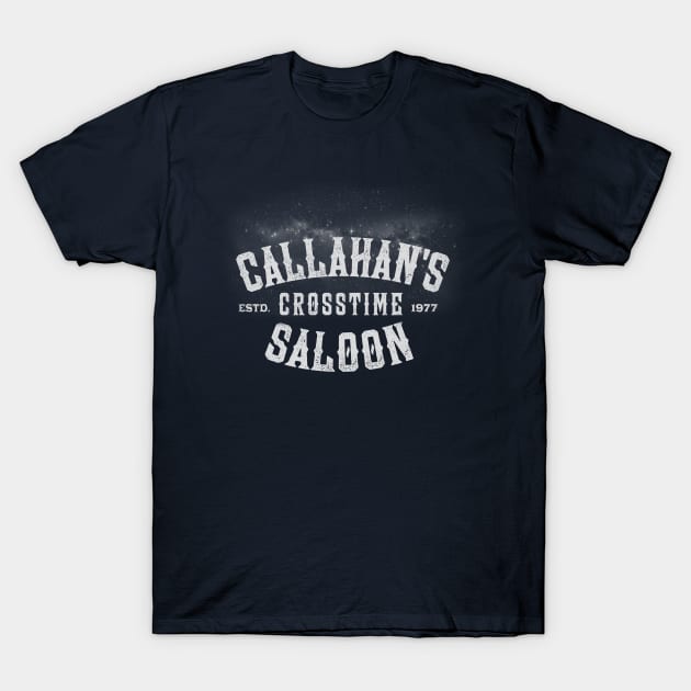 Callanhans Crosstime Saloon T-Shirt by MindsparkCreative